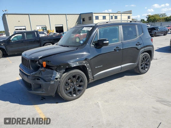 2018 Jeep Renegade Latitude z VIN ZACCJABHXJPH57762, wystawiony jako Copart lot #77772334 z przebiegiem 119 558 mil mil oraz Szkoda całkowita • Salvage title. Historia ofert i sprzedaży dostępna na DreamBid. Obrazek 1.