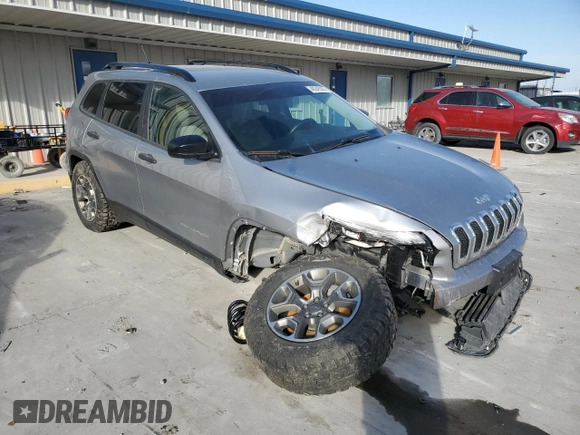 2017 Jeep Cherokee Sport with VIN 1C4PJMAB5HW646257, listed as a Copart auction lot 49246355 with 71,065 mi miles and Salvage Title. Bid and sale history available at DreamBid. Image 4.