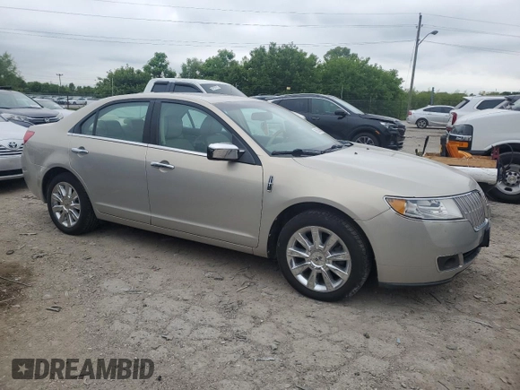 2010 Lincoln MKZ with VIN 3LNHL2GC7AR659812, listed as a Copart auction lot 58635455 with 140,931 mi miles and Salvage title. Bid and sale history available at DreamBid. Image 4.