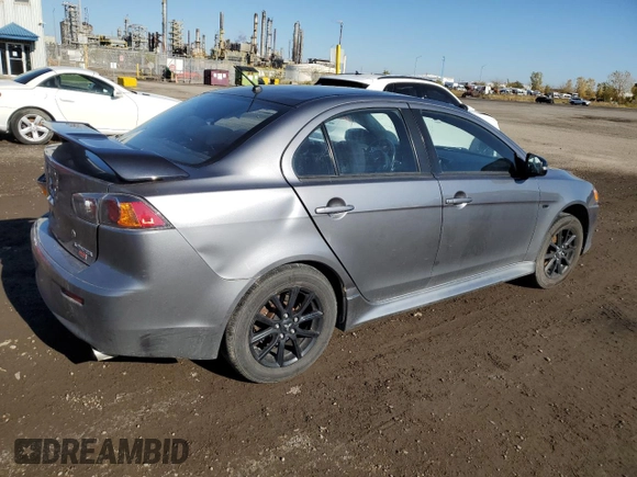 2017 Mitsubishi Lancer ES with VIN JA32V2FWXHU607656, listed as a Copart auction lot 76675844 with 126,206 mi miles and Salvage Title. Bid and sale history available at DreamBid. Image 3.