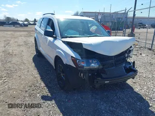 2020 Dodge Journey SE Value with VIN 3C4PDCABXLT265228, listed as a IAAI auction lot 41843599 with 53,797 mi miles and . Bid and sale history available at carsss.com. Image 1.