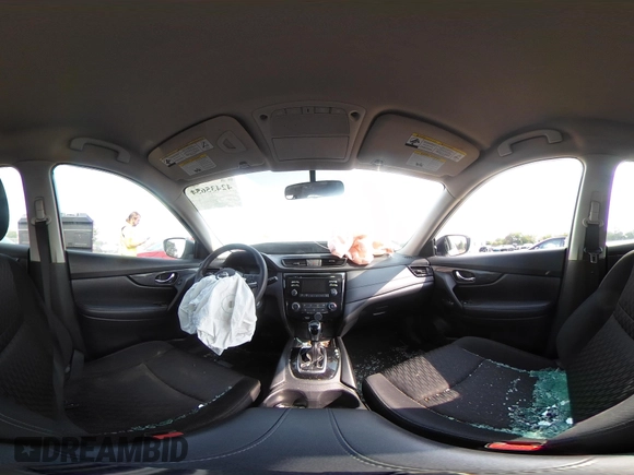 2017 Nissan Rogue SV with VIN KNMAT2MV7HP565670, listed as a IAAI auction lot 42435654 with 99,114 mi miles and . Bid and sale history available at DreamBid. Image 23.