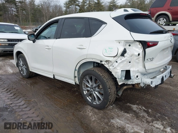 2024 Mazda CX-5 2.5 S Premium Package with VIN JM3KFBDL1R0432804, listed as a IAAI auction lot 41610696 with 20,484 mi miles. Bid and sale history available at carsss.com. Image 3.