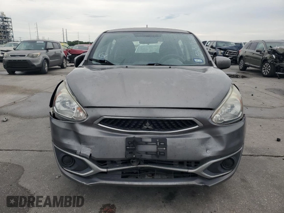 2018 Mitsubishi Mirage ES with VIN ML32A3HJ5JH004507, listed as a Copart auction lot 55047635 with 74,597 mi miles and Salvage title. Bid and sale history available at DreamBid. Image 5.