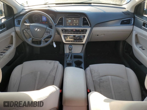 2017 Hyundai Sonata Sport with VIN 5NPE34AF4HH524502, listed as a Copart auction lot 48849035 with 104,865 mi miles and Salvage Title. Bid and sale history available at DreamBid. Image 8.