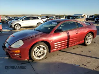 2003 Mitsubishi Eclipse GTS with VIN 4A3AC74H73E096749, listed as a Copart auction lot 81614464 with 44,539 mi miles and Salvage Title. Bid and sale history available at carsss.com. Image 1.