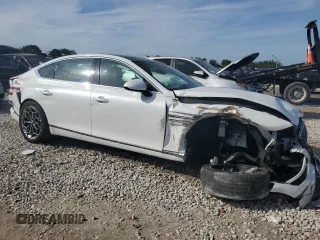2021 Genesis G80 2.5T with VIN KMTGB4SC8MU044111, listed as a Copart auction lot 87377824 with 17,102 mi miles and Salvage Title. Bid and sale history available at DreamBid. Image 4.