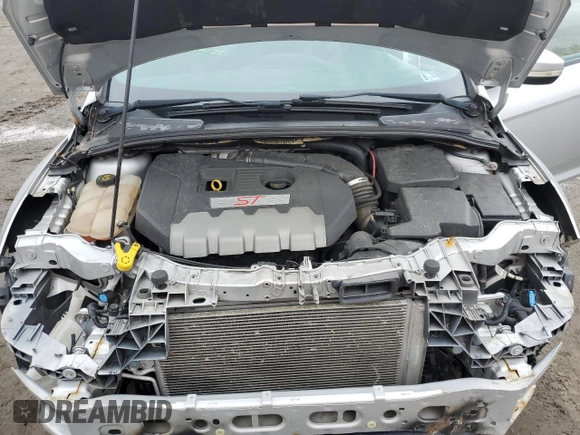 2014 Ford Focus ST with VIN 1FADP3L97EL298874, listed as a Copart auction lot 46799965 with 114,658 mi miles and Salvage Title. Bid and sale history available at carsss.com. Image 11.