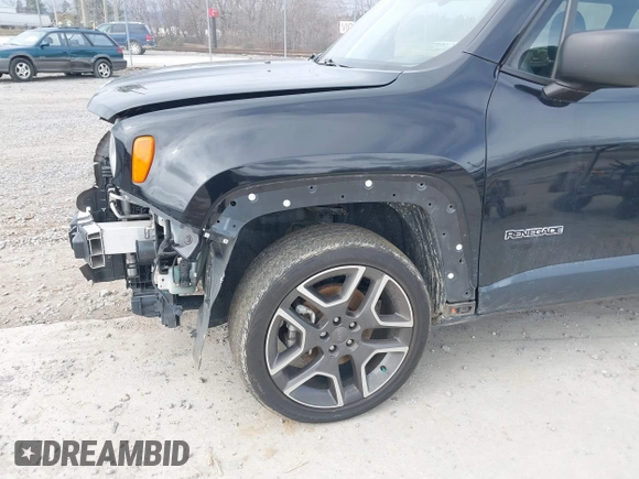 2020 Jeep Renegade Sport z VIN ZACNJBAB7LPL77290, wystawiony jako IAAI lot #41526270 z przebiegiem 52 327 mil mil oraz . Historia ofert i sprzedaży dostępna na DreamBid. Obrazek 19.