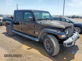 2021 Jeep Gladiator Overland z VIN 1C6HJTFG0ML578410, wystawiony jako Copart lot #58590995 z przebiegiem Nie podano mil oraz Szkoda całkowita • Salvage title. Historia ofert i sprzedaży dostępna na DreamBid. Obrazek 4.