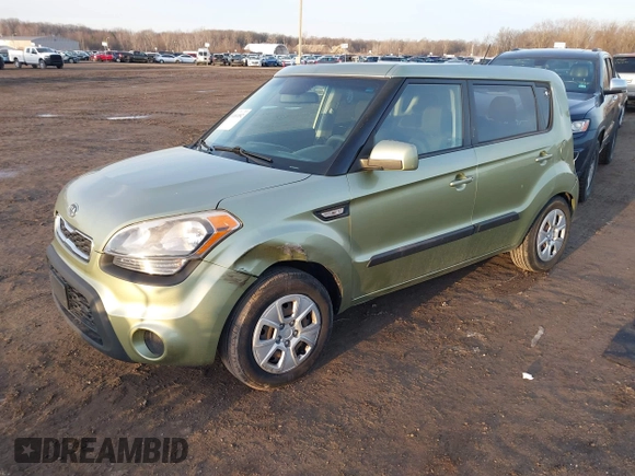 2012 Kia Soul with VIN KNDJT2A50C7391275, listed as a IAAI auction lot 41811882 with 112,630 mi miles. Bid and sale history available at carsss.com. Image 17.
