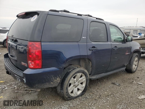 2007 GMC Yukon SLE with VIN 1GKFK13047J162650, listed as a Copart auction lot 44959674 with 167,317 mi miles and Salvage Title. Bid and sale history available at carsss.com. Image 3.