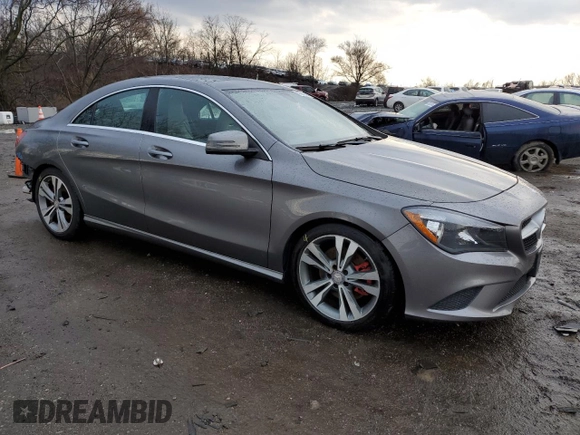 2016 Mercedes-Benz CLA 250 with VIN WDDSJ4GB4GN359326, listed as a Copart auction lot 43945034 with 109,016 mi miles and . Bid and sale history available at DreamBid. Image 4.