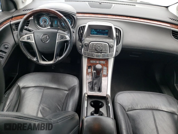 2011 Buick LaCrosse CXL with VIN 1G4GC5EC6BF154956, listed as a Copart auction lot 58266855 with 74,247 mi miles and Salvage title. Bid and sale history available at DreamBid. Image 8.