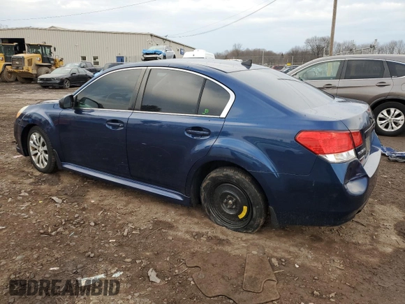 2011 Subaru Legacy Limited Power Moon with VIN 4S3BMBL62B3217009, listed as a Copart auction lot 46629705 with 89,273 mi miles and Salvage title. Bid and sale history available at DreamBid. Image 2.