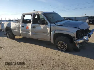 2007 GMC Sierra 2500HD Classic SLT with VIN 1GTHK23D37F153826, listed as a Copart auction lot 42826465 with 0 mi miles and Salvage Title. Bid and sale history available at carsss.com. Image 4.