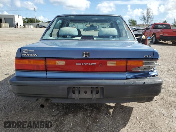 1991 Honda Civic z VIN 1HGED364XML052697, wystawiony jako Copart lot #78775474 z przebiegiem 650 755 mil mil oraz Szkoda całkowita • Salvage title. Historia ofert i sprzedaży dostępna na DreamBid. Obrazek 6.