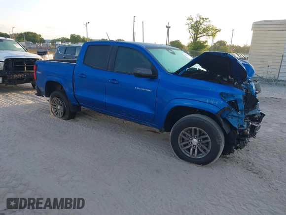 2024 Chevrolet Colorado 4WD LT with VIN 1GCPTCEK2R1140656, listed as a IAAI auction lot 41903659 with 19,698 mi miles and . Bid and sale history available at DreamBid. Image 1.