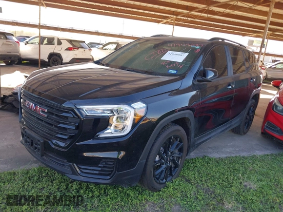 2024 GMC Terrain SLE z VIN 3GKALMEG7RL349511, wystawiony jako IAAI lot #41949087 z przebiegiem 8 574 mil mil oraz . Historia ofert i sprzedaży dostępna na DreamBid. Obrazek 2.