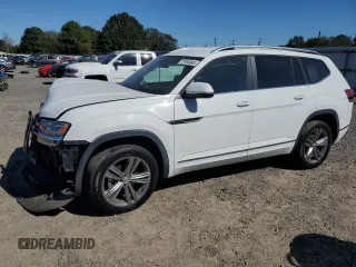 2018 Volkswagen Atlas SE with VIN 1V2FR2CAXJC522553, listed as a Copart auction lot 75164984 with Not provided miles and Salvage title. Bid and sale history available at DreamBid. Image 1.