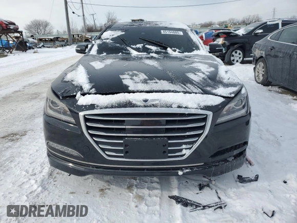 2017 Genesis G80 Ultimate z VIN KMHGN4JFXHU213371, wystawiony jako Copart lot #45194885 z przebiegiem 80 533 mil mil oraz Czysty tytuł • Clean title. Historia ofert i sprzedaży dostępna na DreamBid. Obrazek 5.