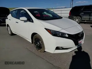 2025 Nissan LEAF S z VIN 1N4AZ1BV1SC562084, wystawiony jako Copart lot #53189765 z przebiegiem 7 953 mil mil oraz Szkoda całkowita • Salvage title. Historia ofert i sprzedaży dostępna na DreamBid. Obrazek 11.