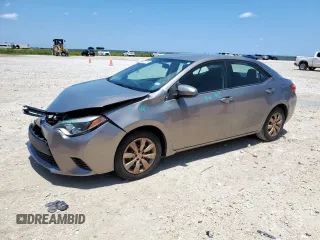 2014 Toyota Corolla L с VIN 5YFBURHE5EP099929, выставлен на аукционе Copart как лот 58257645 с пробегом 103 105 миль миль и Списание • Salvage title. История ставок и продаж доступна на DreamBid. Изображение 1.