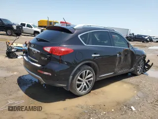 2017 Infiniti QX50 with VIN JN1BJ0RP6HM385657, listed as a Copart auction lot 54581695 with 150,526 mi miles and Salvage title. Bid and sale history available at DreamBid. Image 3.
