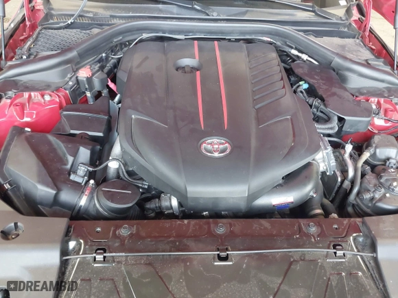 2020 Toyota GR Supra 3.0 with VIN WZ1DB4C05LW024618, listed as a IAAI auction lot 41862297 with 15,382 mi miles. Bid and sale history available at carsss.com. Image 10.