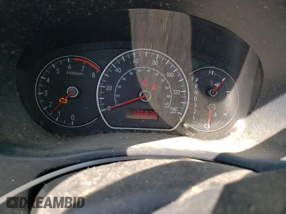 2008 Suzuki SX4 Regional Edition Touring with VIN JS2YA413X85102300, listed as a Copart auction lot 76745044 with 135,836 mi miles and Salvage Title. Bid and sale history available at carsss.com. Image 9.