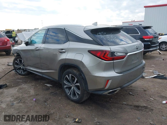 2017 Lexus RX 350 with VIN 2T2ZZMCA6HC092608, listed as a IAAI auction lot 41335034 with 167,997 mi miles and . Bid and sale history available at DreamBid. Image 3.