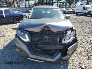 2018 Nissan Rogue S with VIN JN8AT2MT6JW452551, listed as a Copart auction lot 48487015 with 107,550 mi miles and Salvage Title. Bid and sale history available at carsss.com. Image 5.