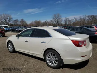 2013 Chevrolet Malibu LTZ with VIN 1G11H5SA1DF260368, listed as a Copart auction lot 50585225 with 125,255 mi miles and Salvage Title. Bid and sale history available at carsss.com. Image 2.