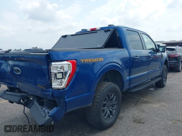 2022 Ford F-150 XL with VIN 1FTEW1E8XNFB41817, listed as a IAAI auction lot 39462294 with 41,456 mi miles and . Bid and sale history available at DreamBid. Image 4.