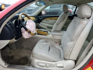 2003 Lexus SC with VIN JTHFN48Y130043858, listed as a Copart auction lot 47760605 with 139,806 mi miles and Salvage Title. Bid and sale history available at carsss.com. Image 7.
