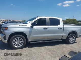 2021 Chevrolet Silverado 1500 Custom with VIN 3GCPWBEF2MG159836, listed as a IAAI auction lot 42059581 with 134,301 mi miles and . Bid and sale history available at DreamBid. Image 14.
