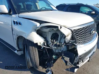 2016 Infiniti QX80 with VIN JN8AZ2NC3G9401366, listed as a IAAI auction lot 41735277 with 99,570 mi miles. Bid and sale history available at carsss.com. Image 6.