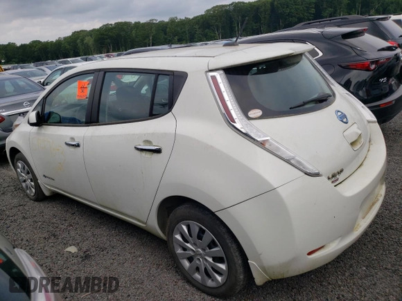 2015 Nissan LEAF SV with VIN 1N4AZ0CP2FC330030, listed as a Copart auction lot 51127843 with 25,986 mi miles. Bid and sale history available at carsss.com. Image 2.