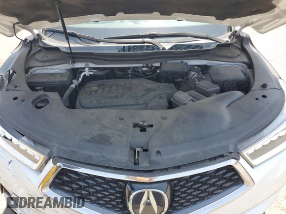 2018 Acura MDX Technology with VIN 5J8YD4H50JL015632, listed as a Copart auction lot 62608615 with 52,999 mi miles and Salvage title. Bid and sale history available at DreamBid. Image 12.