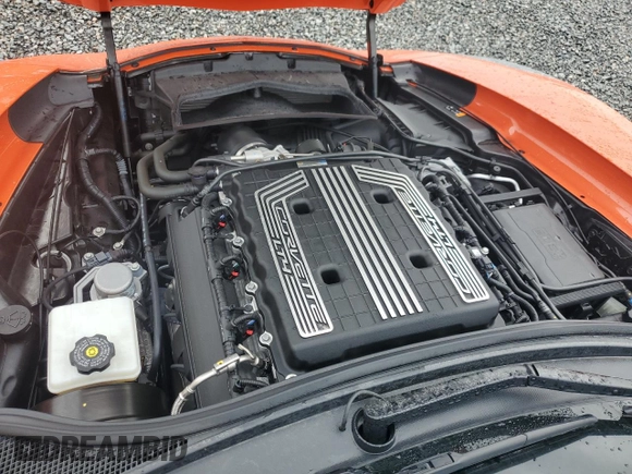2019 Chevrolet Corvette Z06 2LZ with VIN 1G1YS2D67K5600391, listed as a Copart auction lot 73743904 with 0 mi miles and Salvage Title. Bid and sale history available at carsss.com. Image 11.