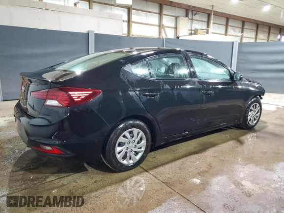 2019 Hyundai Elantra SE with VIN KMHD74LF3KU784055, listed as a Copart auction lot 49788135 with 110,824 mi miles and Clean Title. Bid and sale history available at DreamBid. Image 3.