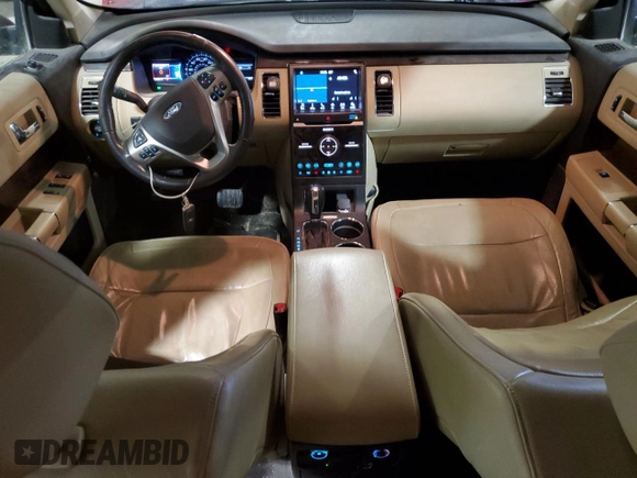 2017 Ford Flex Limited with VIN 2FMHK6D84HBA07751, listed as a Copart auction lot 85739754 with 129,338 mi miles and Salvage Title. Bid and sale history available at carsss.com. Image 8.