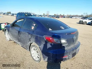 2012 Mazda Mazda3 i Touring with VIN JM1BL1VF4C1503127, listed as a IAAI auction lot 41423541 with 62,806 mi miles. Bid and sale history available at carsss.com. Image 3.