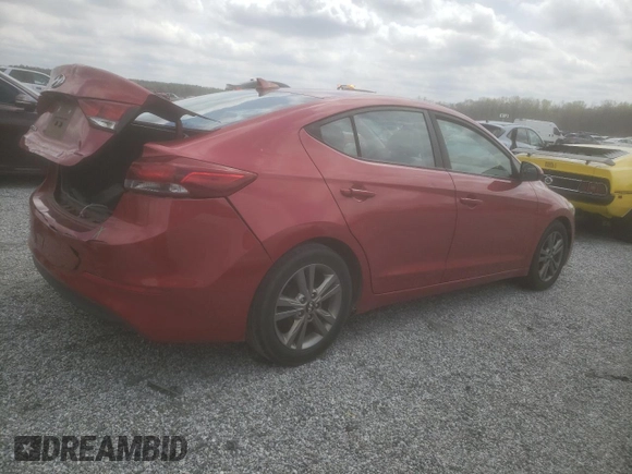 2017 Hyundai Elantra SE with VIN 5NPD84LF6HH140084, listed as a Copart auction lot 49101885 with 165,593 mi miles and Salvage Title. Bid and sale history available at DreamBid. Image 3.