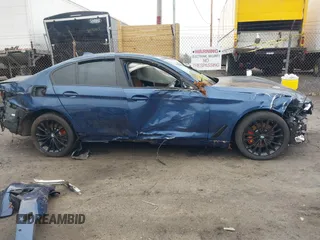 2021 BMW 5 Series 530i with VIN WBA53BH04MCF15438, listed as a IAAI auction lot 41908280 with 38,640 mi miles and . Bid and sale history available at DreamBid. Image 12.