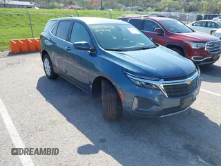 2024 Chevrolet Equinox LT with VIN 3GNAXKEG1RL226461, listed as a IAAI auction lot 41914988 with Not Provided miles and . Bid and sale history available at DreamBid. Image 1.