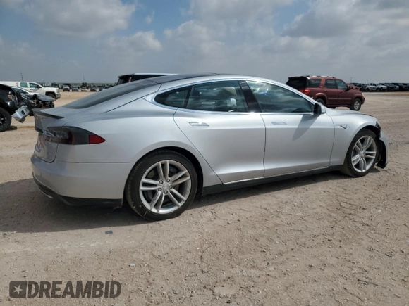 2014 Tesla Model S 60 with VIN 5YJSA1H10EFP38270, listed as a Copart auction lot 53893605 with 170,814 mi miles and Clean Title. Bid and sale history available at DreamBid. Image 3.
