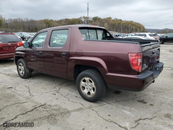 2011 Honda Ridgeline RT with VIN 5FPYK1F22BB004932, listed as a Copart auction lot 80733864 with 232,182 mi miles and Salvage Title. Bid and sale history available at carsss.com. Image 2.