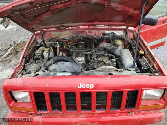 2000 Jeep Cherokee Police with VIN 1J4FF48S7YL158698, listed as a Copart auction lot 83956154 with 0 mi miles and Salvage Title. Bid and sale history available at carsss.com. Image 12.