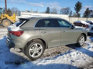 2019 Audi Q3 S line Premium Plus with VIN WA1EECF37K1082746, listed as a Copart auction lot 86808884 with 43,252 mi miles and Salvage Title. Bid and sale history available at carsss.com. Image 3.